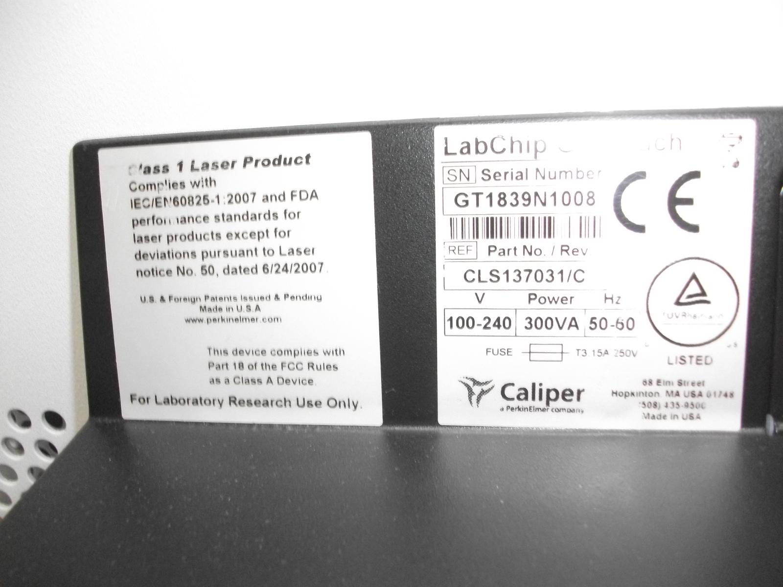 Miscellaneous Perkin Elmer Lab Chip GX Touch HT